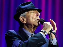 Artist Leonard Cohen